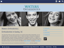 Tablet Screenshot of drdavidwaters.com